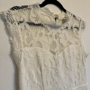 White Lace Dress